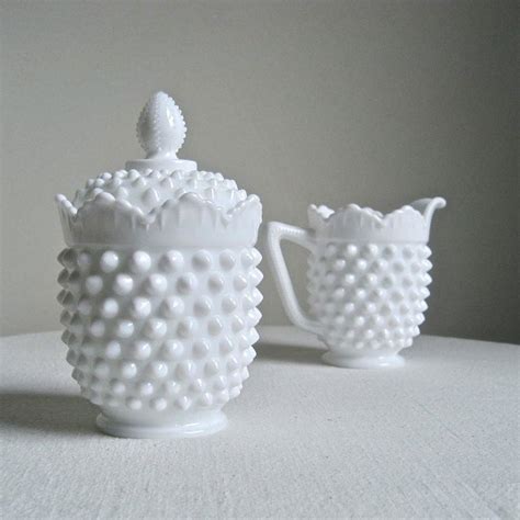 milk glass creamer and sugar bowl|sugar and creamer set with tray.